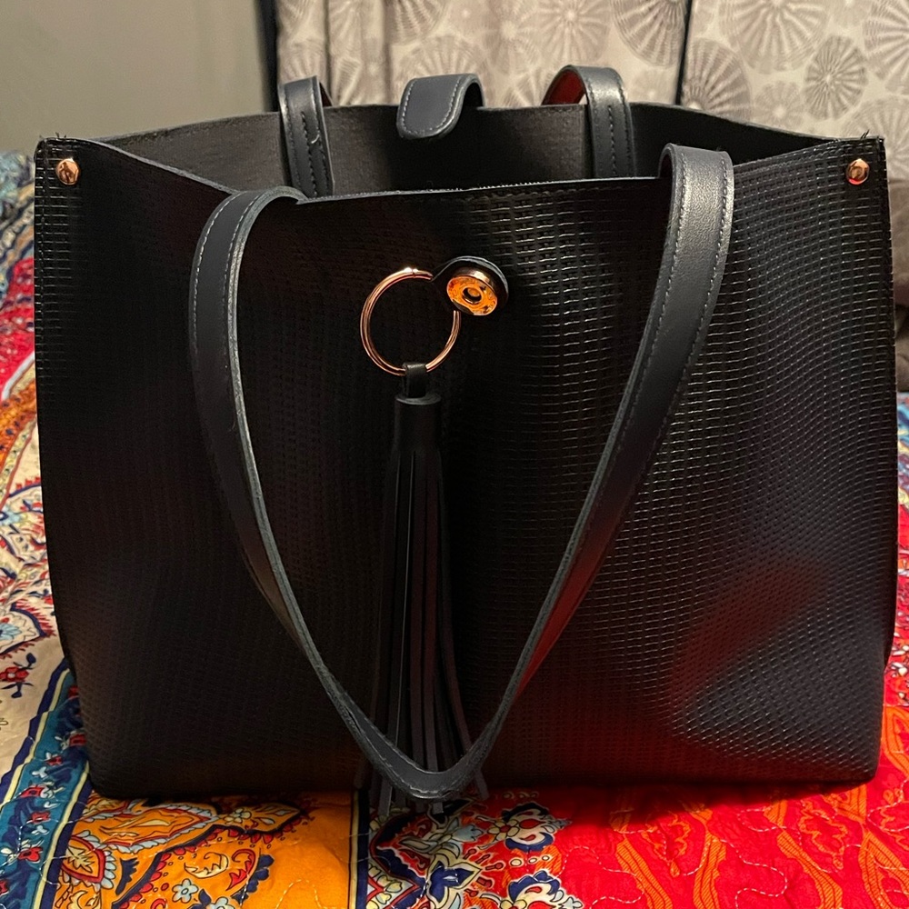 Navy blue purse from Ulta